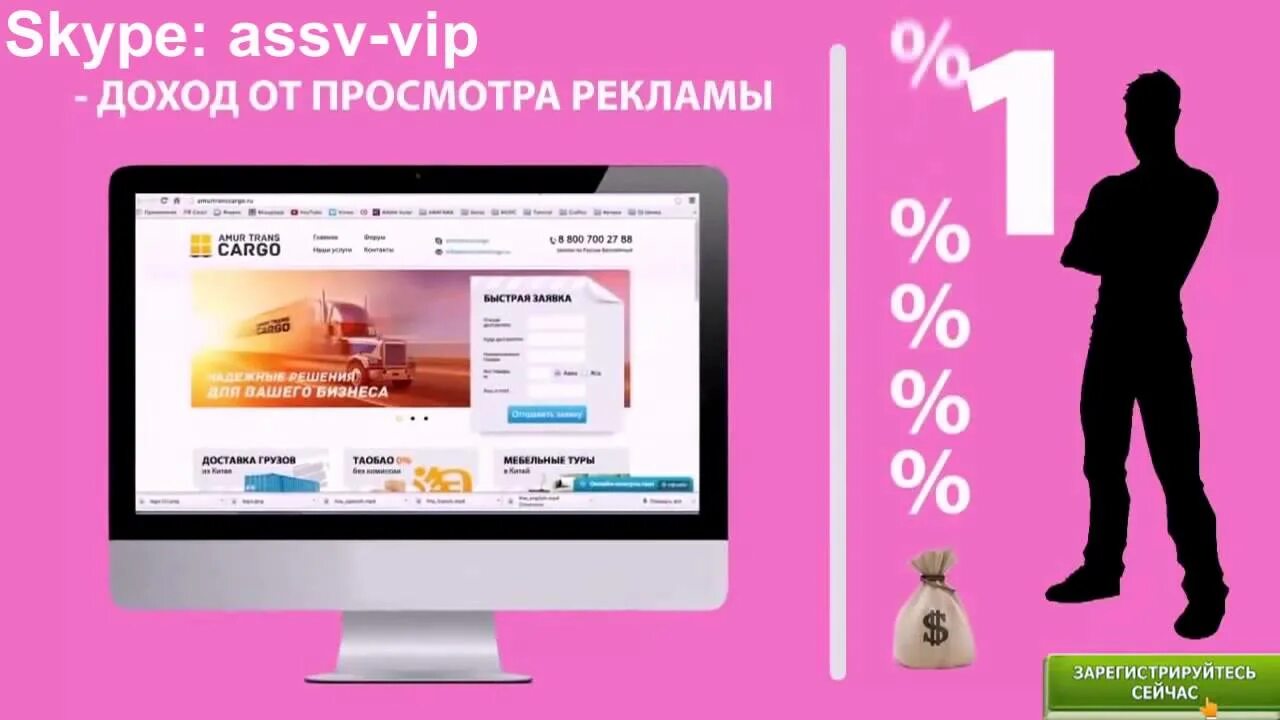 Доход от просмотра рекламы