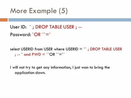 Drop sql
