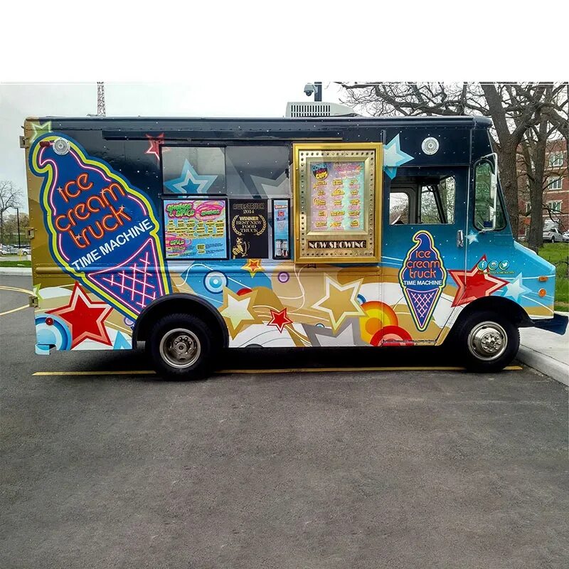 Фуд трак мороженое. Фургон с мороженым. Машина мороженщика ice cream. Фургон мороженщика ice cream. Машина мороженщика ice cream.