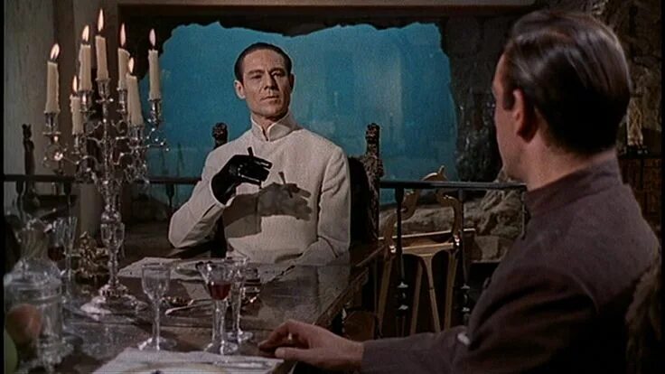 Доктор но фильм 1962 кадры из фильма Joseph Wiseman / Dr. Julius No Dr. No, 1962 James bond, James bond movies, Dr.