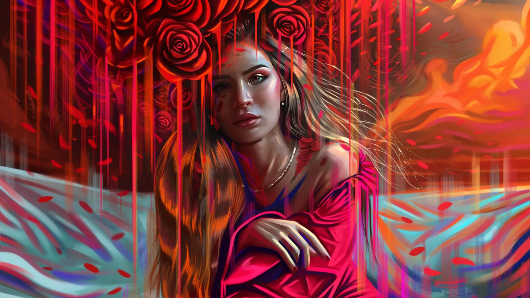 Digital art это. Художник yaşar vurdem. цифровое искусство девушки. цифровой арт. девушка digital art.