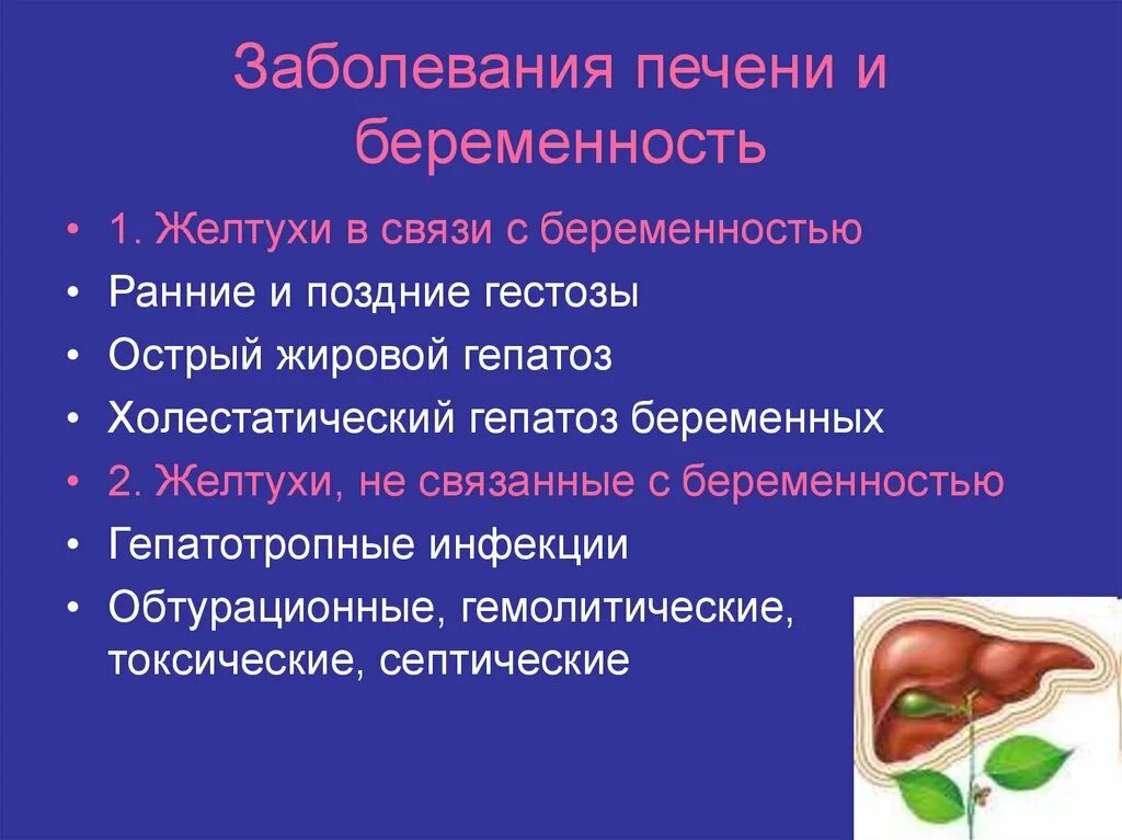 Заболевание при беременности. Жировой гепатоз беременных. Острый гепатоз беременных.