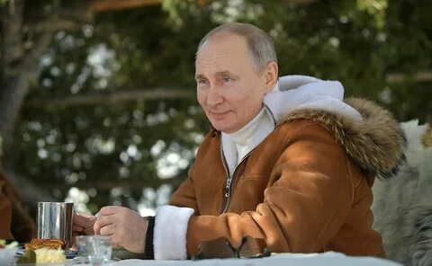 Владимир Путин на отдыхе в тайге Фото:kremlin.ru.