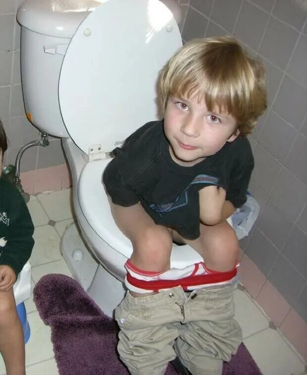 Peed up
