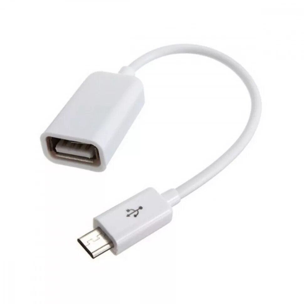 USB-OTG кабель (Micro USB-USB). OTG Cable Micro USB 3. Переходник ОТГ 2.0 USB 2.0.