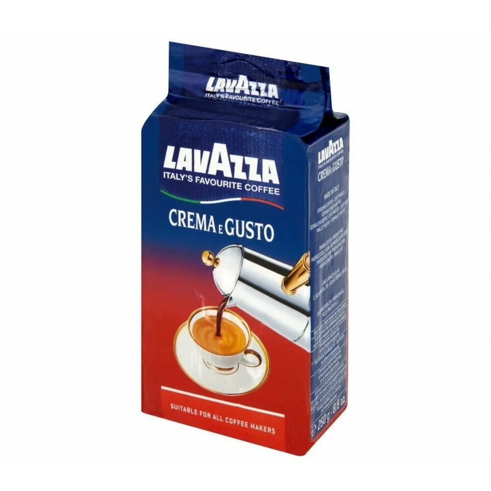 Кофе lavazza crema e gusto. Кофе молотый Lavazza crema e gusto 250 гр в/у. Кофе Лавацца крем густо молотый 250г. Кофе молотый Lavazza crema gusto 250г. Lavazza crema e gusto кофе молотый 250 г.