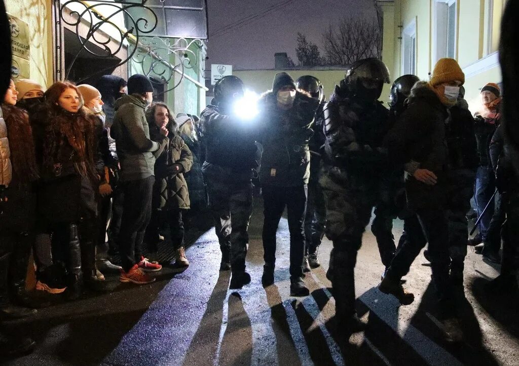 В центре москвы задержали