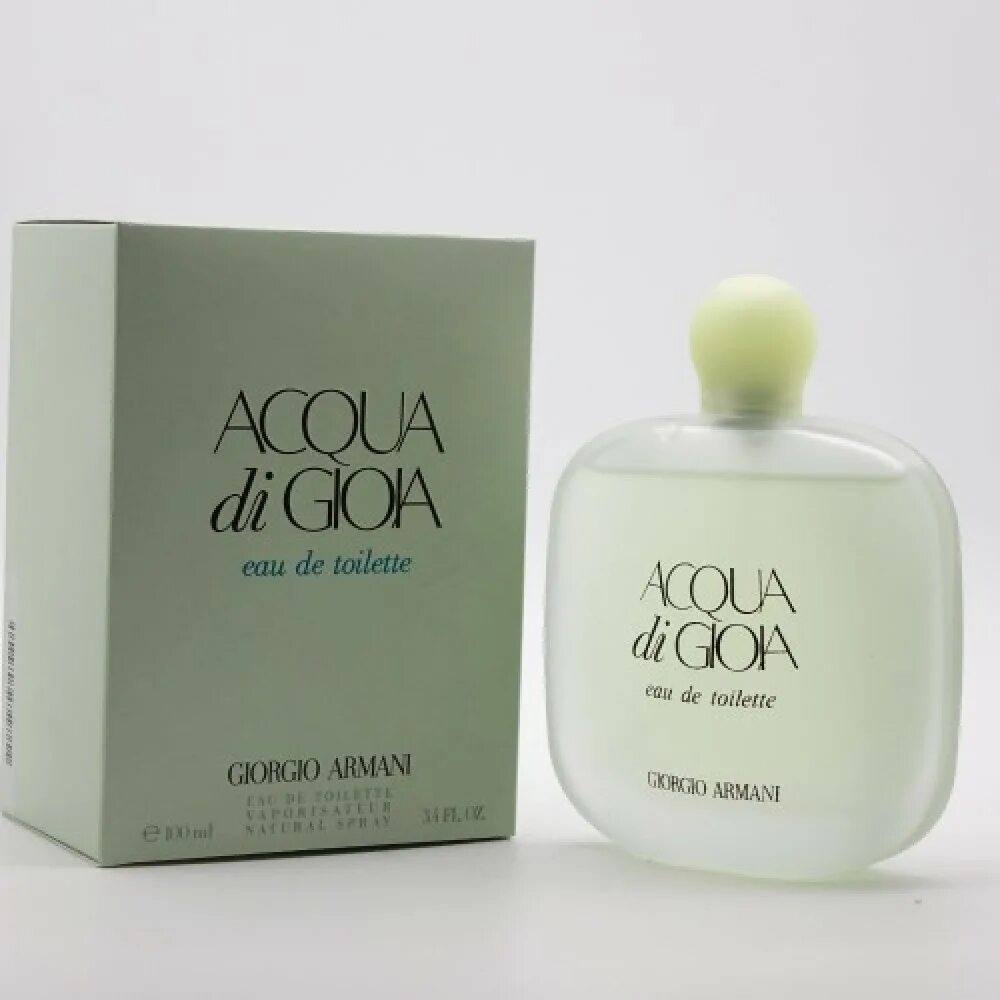 Вода armani acqua di gioia