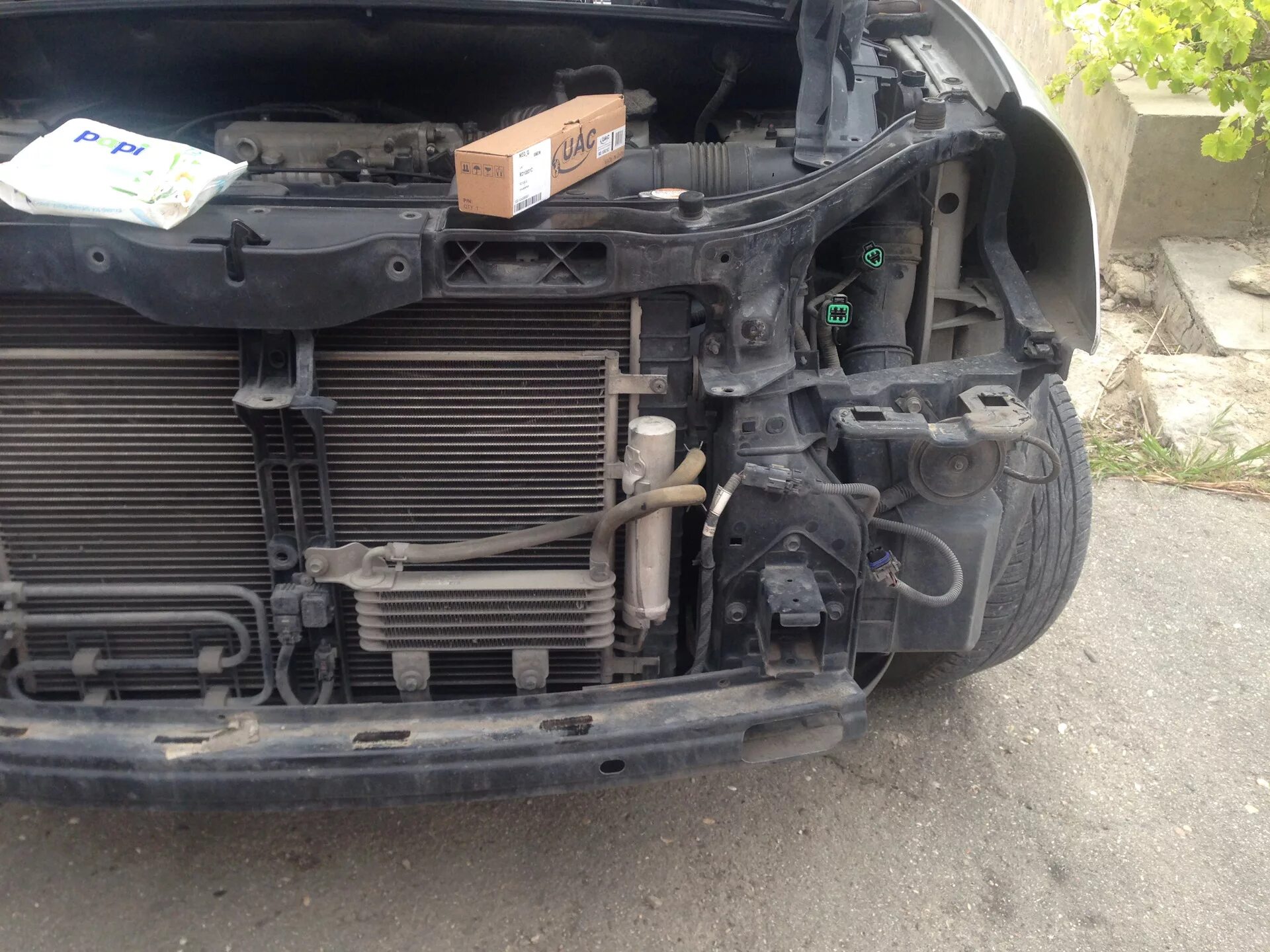 Как заменить радиатор на туксоне Замена радиатора Hyundai Tucson (JM), 2,7 л, 2006 года визит на сервис DRIVE2