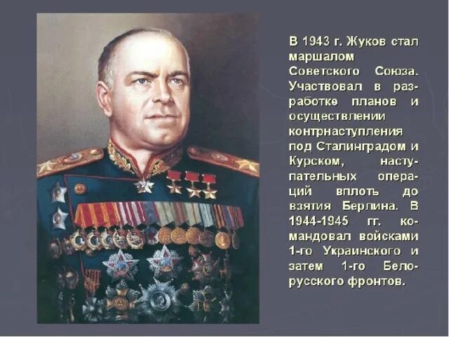 Достойные славы. Г.К. Жуков