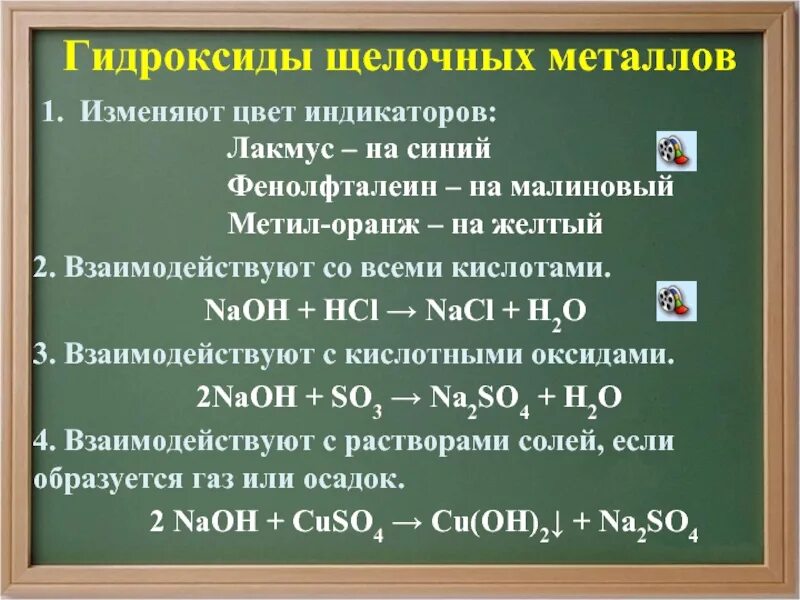 Физические свойства гидроксидов щелочных металлов. Гидроксиды щелочных металлов. Характеристика гидроксидов щелочных металлов. Сравнительная характеристика гидроксидов щелочных металлов.. Химические свойства гидроксидов щелочных металлов.