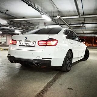Выхлоп бмв ф30