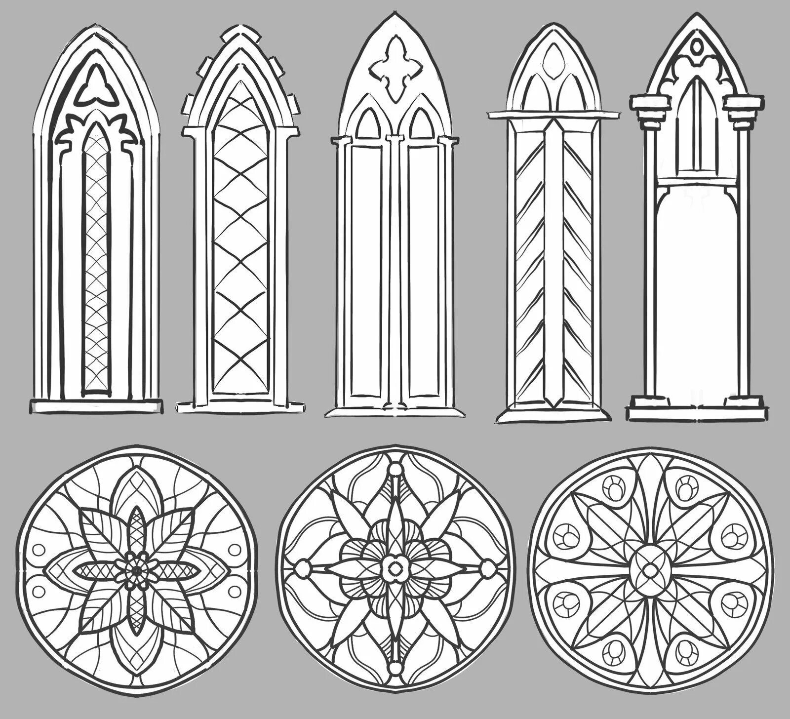 Готический орнамент масверк. Архитектура Готика референс. Готика архитектура элементы. Готическая архитектура референс. Окно референс