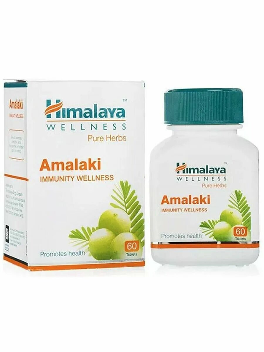 Амалаки (amalaki) для иммунитета и омоложения ayur plus | аюр плюс 60 таб. Хималая для похудения. Himalaya wellness. Himalaya pure herbs. Трифала хималая (triphala himalaya herbals.
