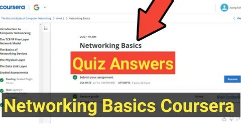 Coursera quiz answers