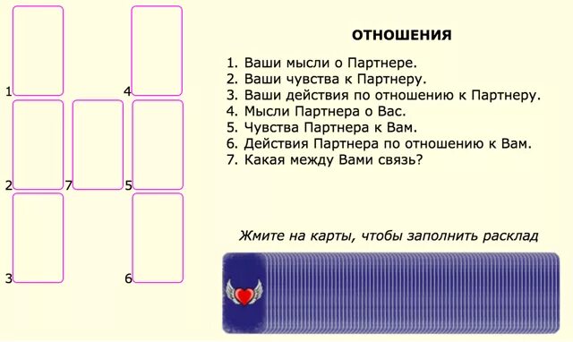 Как гадать на картах уно. Схема гадания на отношения. расклад по картам на любовь. гадания на картах мысли чувства. расклад на обычных картах на отношения.