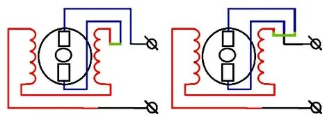 Щеточный электродвигатель 220 вольт схема
