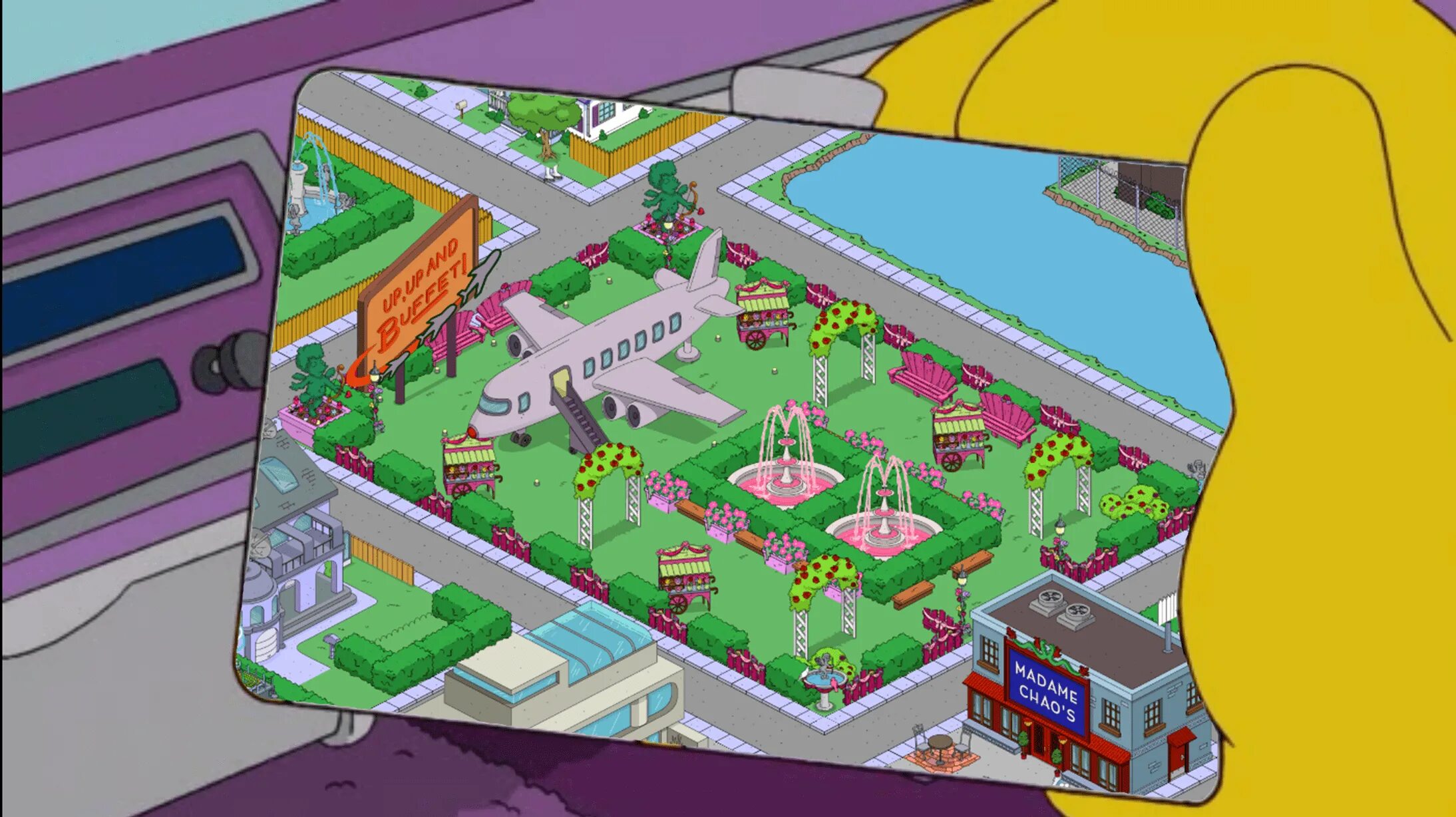 Little area. Спрингфилд (симпсоны). Карта Спрингфилда симпсоны tapped out. The Simpsons tapped out карта. Карта Springfield tapped out.