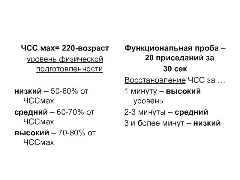 Чч сс. Частота сердечных сокращений. ЧСС 220 Возраст. ЧСС Мах. Частота сокращений сердца.