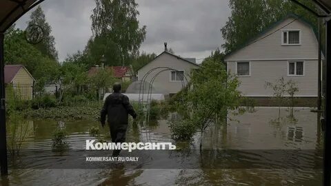Дачу залило