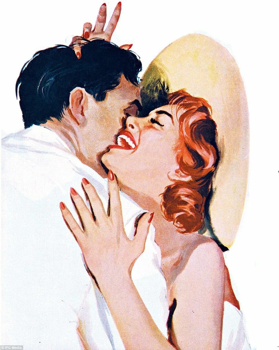 Картина целую. Пин ап поцелуй. Влюбленные ретро. Ретро поцелуй. Пин ап мужчина и женщина.