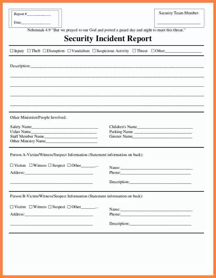 Format security. Incident report form. incident report template. report бланк. informative report template.