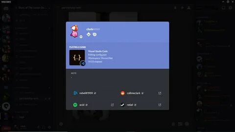 Discord rich presence