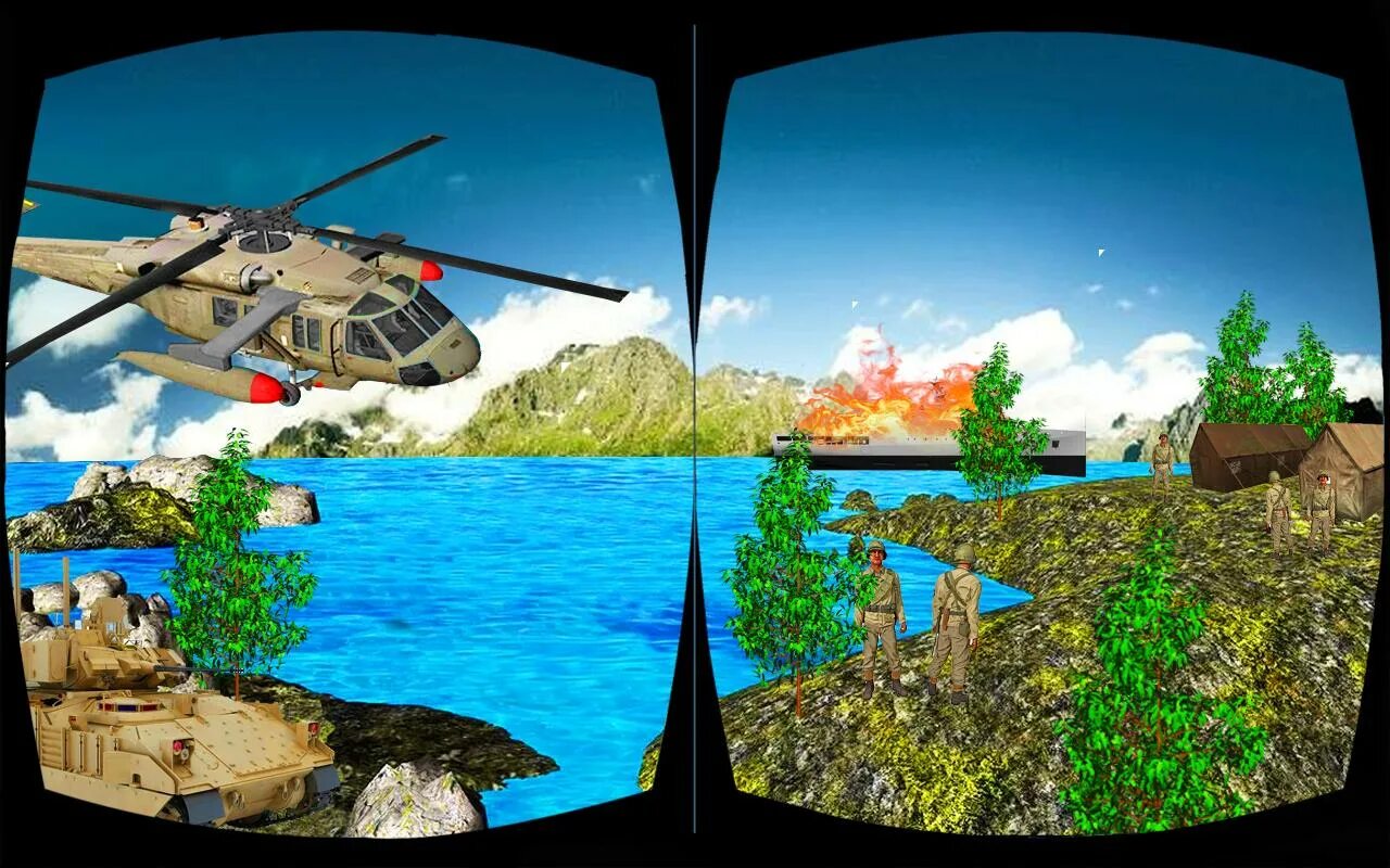 Vr games apk. Игры 3д путешествие. VR игры на андроид. Grenader игра 3d. Gunship sequel.