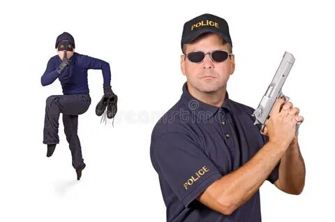 Giant policeman