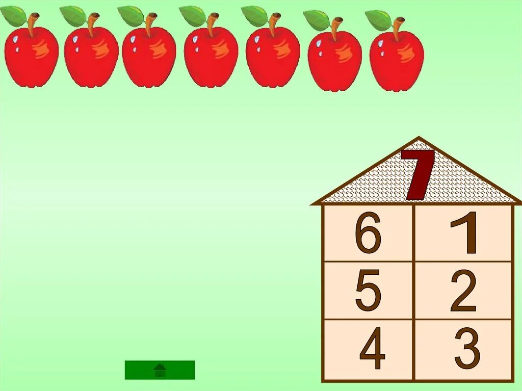 Презентация состав числа 1 класс. Числовые домики. Домики для цифр до 10. Числовые домики для дошкольников. Числовой домик 7.