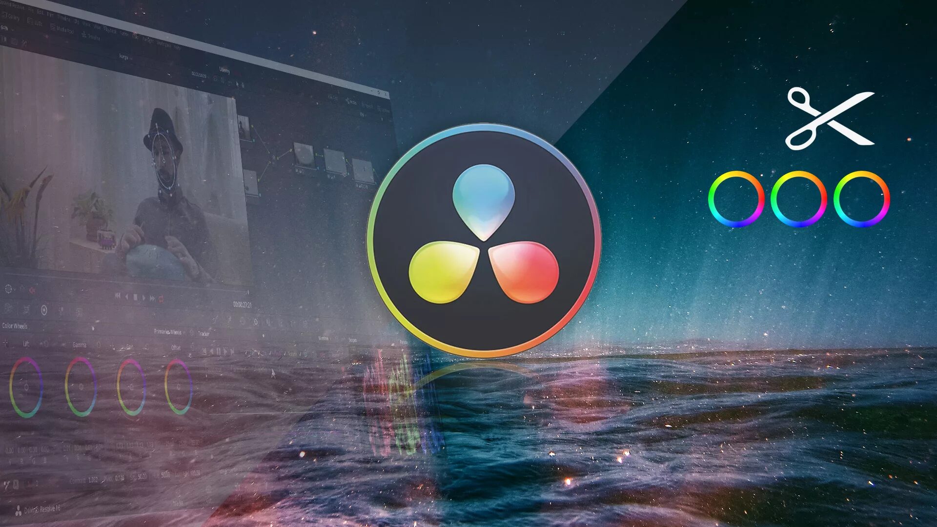 Davinci resolve фон. Логотип davinci resolve 17. обои davinci resolve. видеомонтаж davinci resolve. давинчи резолв логотип.