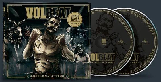 Volbeat seal the deal let's boogie. Volbeat обложка. Seal the deal. Volbeat группа seal the deal. Seal the deal.