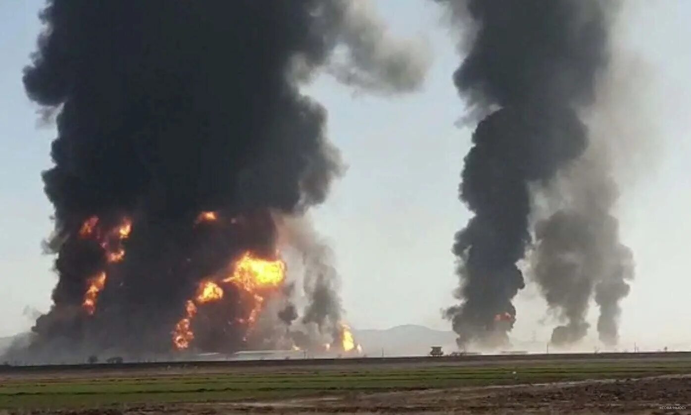 Нападение на объект. Взрыв склада с боеприпасами. Взрыв ракеты.