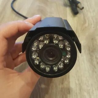 Камера видеонаблюдения черный экран