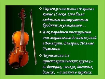 Какую скрипка