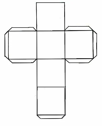 Кубик шаблон для вырезания Fabriquer un dé à jouer Actividades matemáticas, Figuras geometricas para preesc
