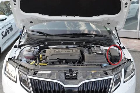 Газовый упор шкода а7