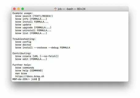 Brew os
