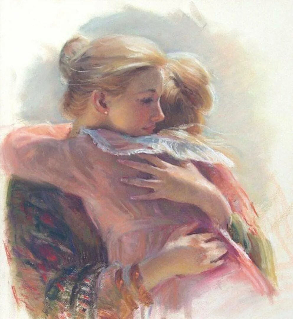 Обнимаю дочку картинки