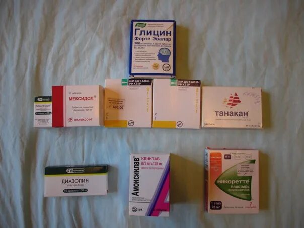 Various Tablets - Analgesics, Antidepressants, Vitamins, Antiviral Drugs Scatter