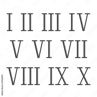 X римская цифра это