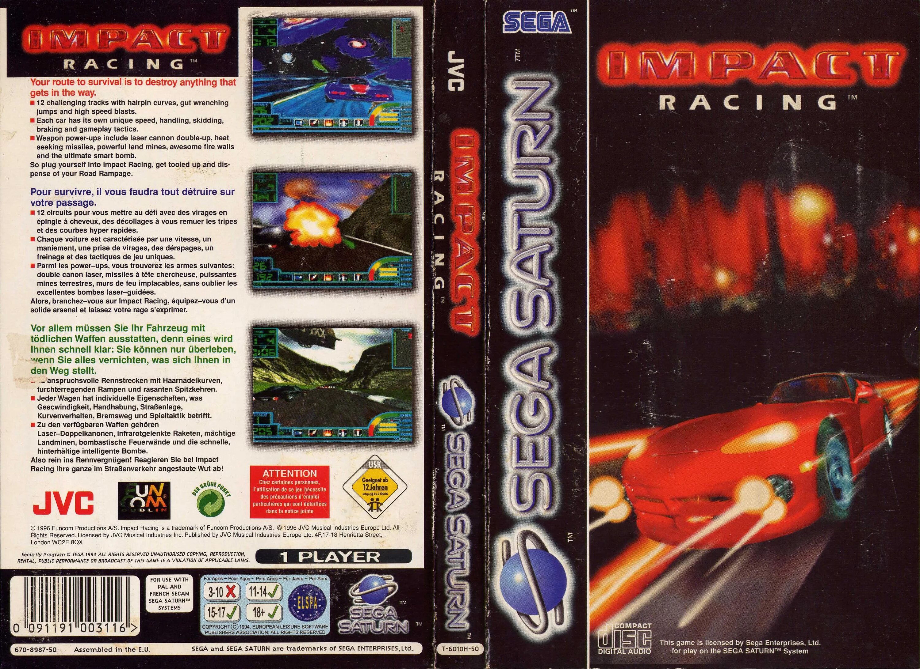 Sega saturn эмулятор. Impact racing ps1. sega saturn гонки. sega saturn pal. street racer sega картридж.