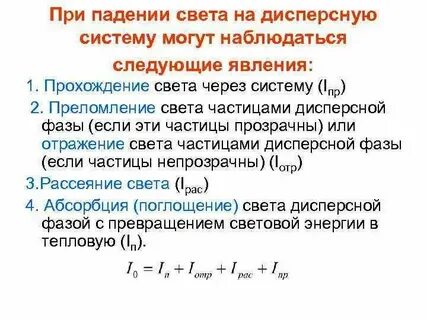 Ткань поглощает свет
