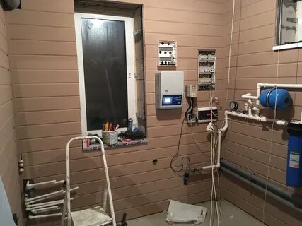 Стены газовой котельной в частном доме