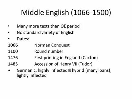 Hath middle english