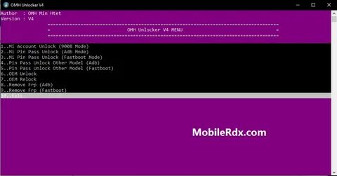 Easy unlocker fastboot