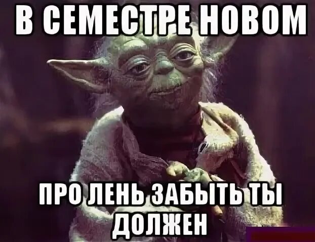 Последний семестр