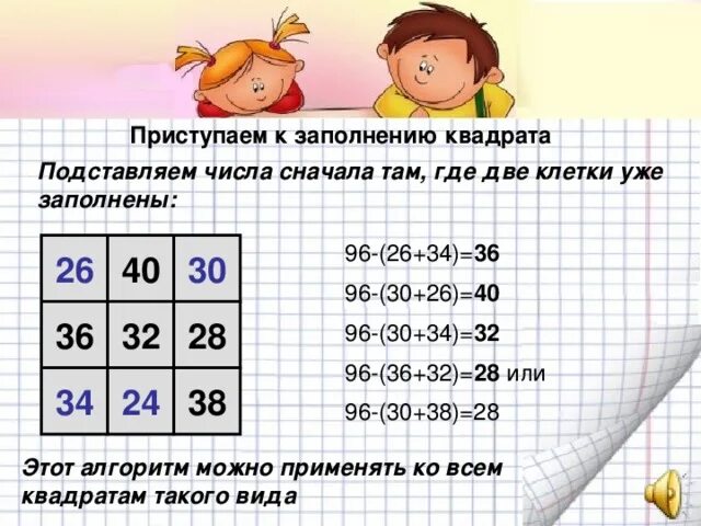Как найти квадратные числа. Как найти квадратные числа