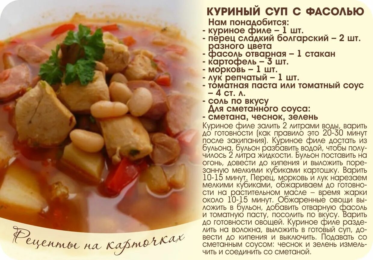 Картошка с фасолью калорийность
