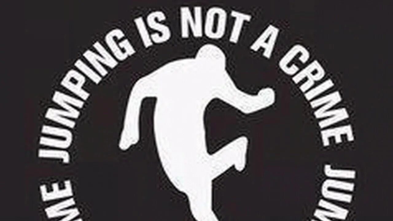 Jumping is not a crime